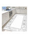 Conceptum Hypnose Orplaua 287 Küchenläufer White 60 x 100 cm