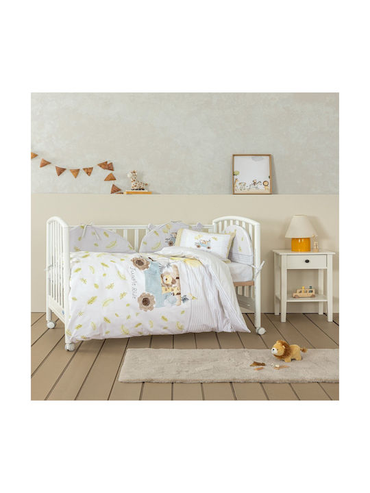 Nima Set of Cotton Fitted Baby Crib Sheets Ride...