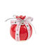 Nuova Vita Handmade Tabletop Pomegranate Lucky Charm Red Ceramic