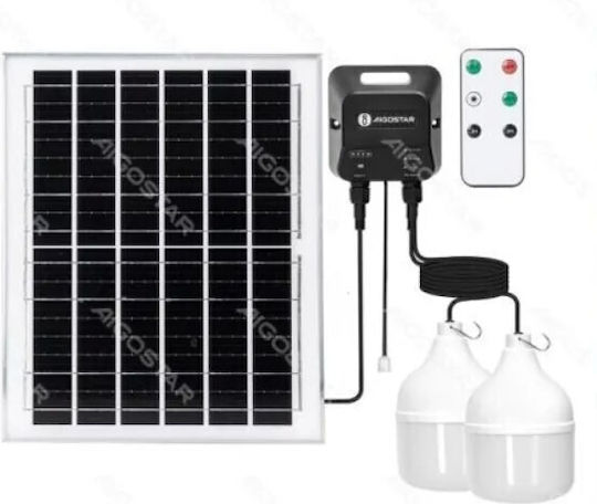 Aigostar Hanging Solar Light 140W 1400lm with Remote Control IP65