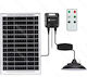 Aigostar Hanging Solar Light 70W 700lm Cool White 6500K with Remote Control IP65