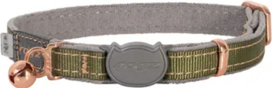 Rogz Urban Olive Twist Cat Collar S 20-31cm