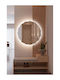 SteweHome Asymmetrical LED Bathroom Mirror 60x60cm