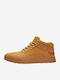 Mid Lace-Up Herrenstiefel aus Leder WHEAT NUBUCK