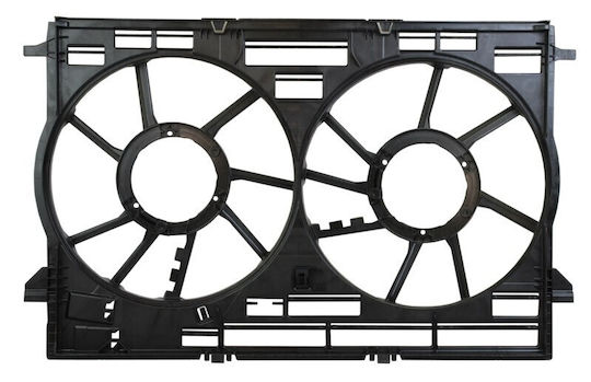 Volkswagen Car Radiator Fan Frame for Audi A4