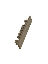 Newplan Τάπα Περιφραξης από Πλαστικό 12x12εκ. 7-40-FS-TAPASFEN25110