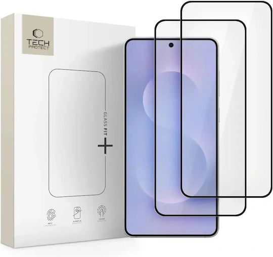 Tech-Protect Tempered Glass 2.5D 0,3 mm 2 Bucăți (Galaxy S25 Edge)
