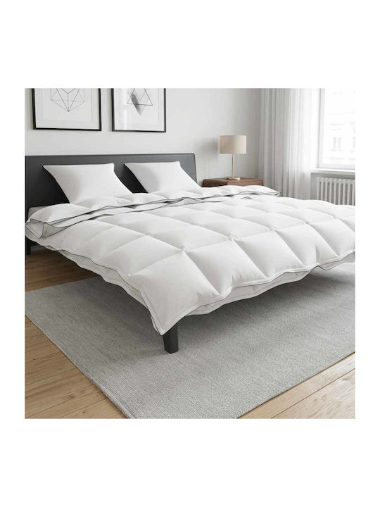 vidaXL 3-teiliges Doppelbettdecken-Set 220 x 24...