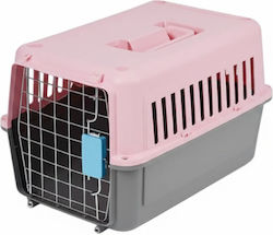 Hundetransportkäfig Rosa 44x30x28cm