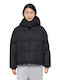 Farida 2 Kurze Damen-Winterjacke Black