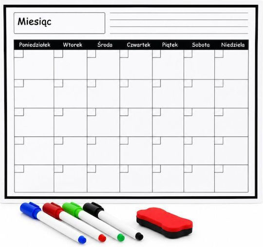 Magnetische Seminar-Whiteboardtafel mit Stativ 26x35cm
