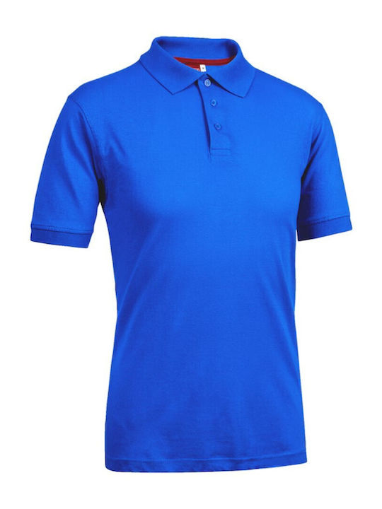 Blaues Wurth Fox Jersey Arbeits-Polohemd
