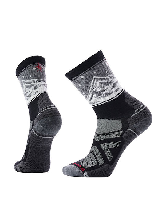 Smartwool Hike Valley View Trekking-Socken Grau 1 Paar