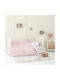 Nima Baby-Bettbezug-Set mit Kissenbezug Pink 110 x 145 cm