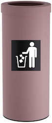 Pam & Co Plastic Waste Bin 30 L Pink