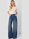 Lexa Pantaloni Jeans pentru Femei cu Croială Wide