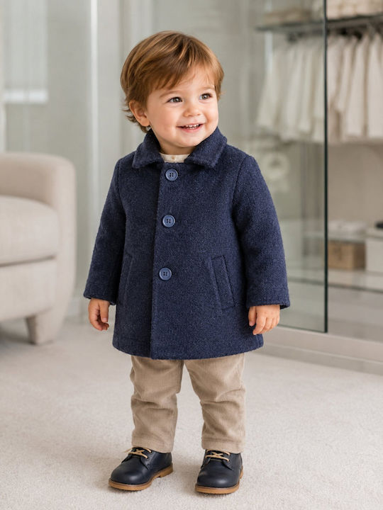 Jungen-Taufkleidung Wollmantel aus Walkstoff Awb053 Coat Wool Felted Angel Wings Aw-awb-053