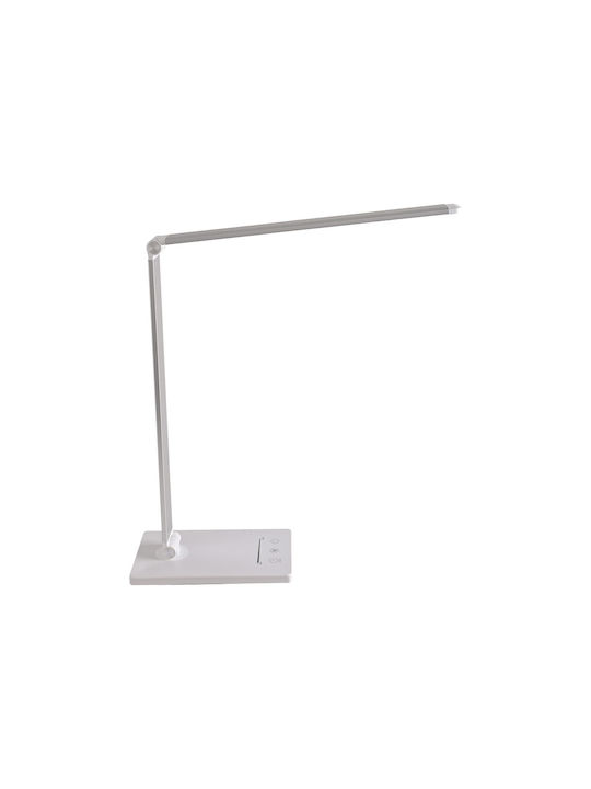 VK Lighting LED Φωτιστικό Γραφείου σε Λευκό Χρώμα