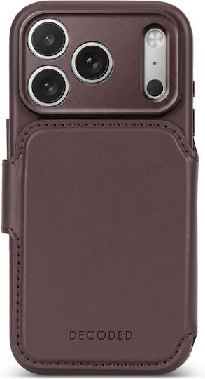 Decoded Brown Leather Wallet (iPhone 18 Pro / 17 Pro Xiaomi 17 Pro)