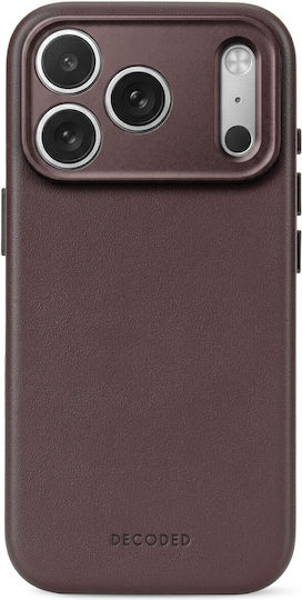 Decoded Back Cover Δερμάτινο Καφέ (iPhone 18 Pro Max / 17 Pro MaxXiaomi 17 Pro Max)