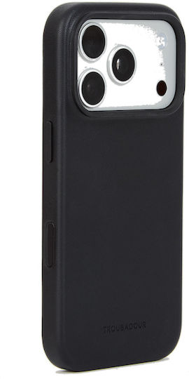 Mujjo Back Cover Μεταλλικό 1mm Μαύρο (iPhone 18 Pro / 17 ProXiaomi 17 Pro)