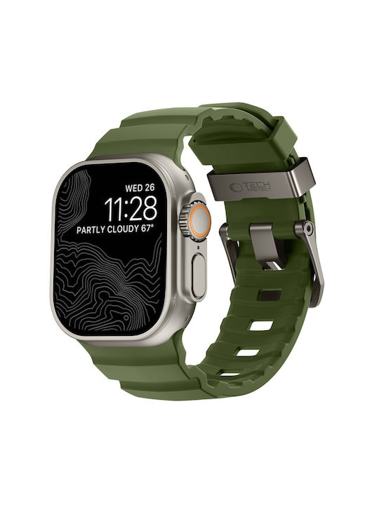 Tech-Protect Λουράκι Πράσινο (Apple Watch 8 / 9 / 10 / 11 / 12 / Se / Ultra)