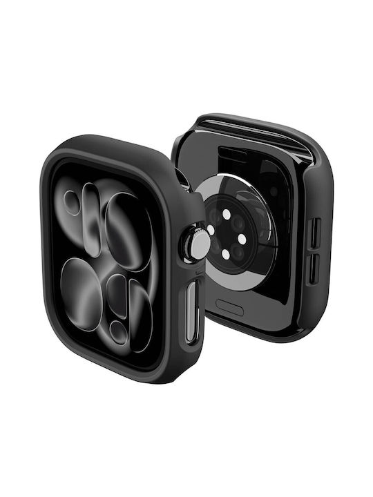 Spigen Carcasă din Plastic de Culoare Neagră pentru Apple Watch 12 (46 mm) Spigen Carcasă din Plastic de Culoare Neagră pentru Apple Watch 12 (46 mm)