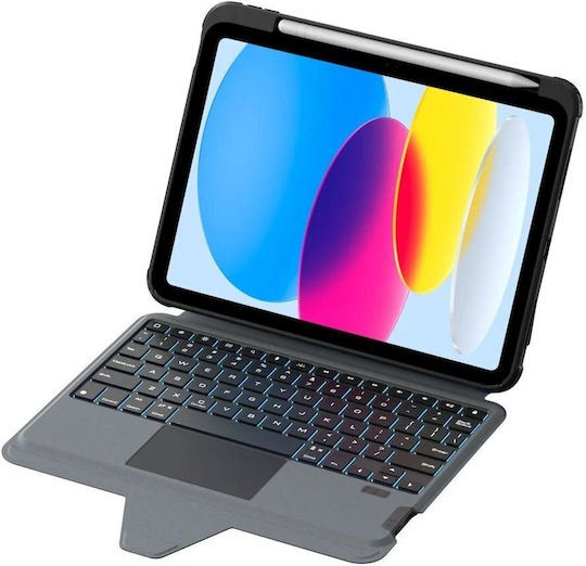Nillkin Bumper Combo Pro Keyboard Case Backlit Version Ipad Air 4/5 10.9 2020 11 24 25 26 Pro 11 20 21 22 Black