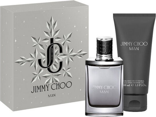 Jimmy Choo Set Pentru Bărbați cu Eau de Toilette