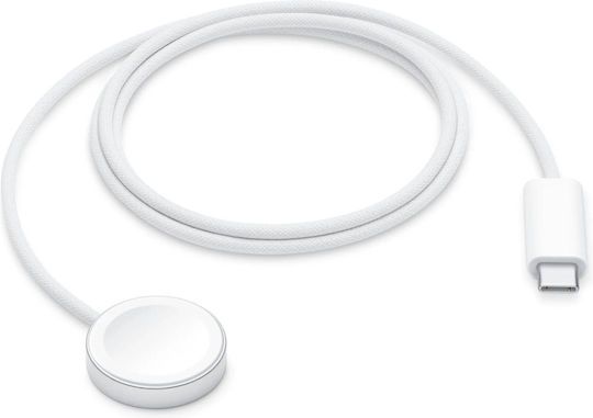 Cablu de Încărcare Magnetică Rapidă Apple Watch cu USB‑C, 1 m, ML434ZM/A