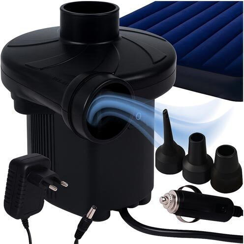 Ηλεκτρική Τρόμπα για Φουσκωτά 230V / 12V Μαύρο