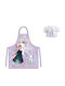 Disney Frozen Детска Кухненска Престилка Лилава BRM014312 2 Бр