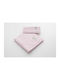 Vesta Home Σετ Βρεφικές Πετσέτες 2τμχ Ροζ Βάρους 400gr/m²
