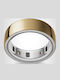 Oura Oura Ring 4 Размер 8 Водоустойчив със Сензор за сърдечен ритъм Premium Titanium Златист (Изисква се абонамент)