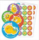 LearnHow Stickers 48 Pieces
