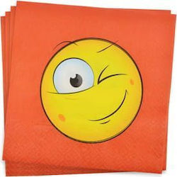 Party-Servietten 33x33cm Orange 20 Stück