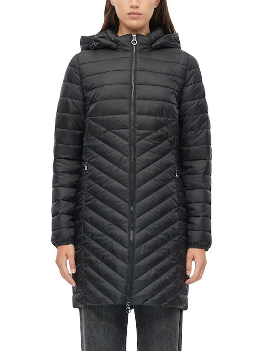 Women's Winter Puffer Jacket Black