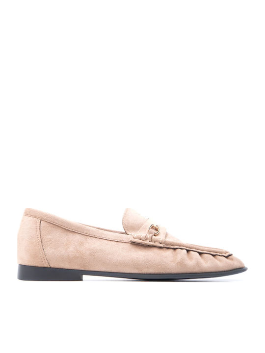 Damen-Loafers in Beige