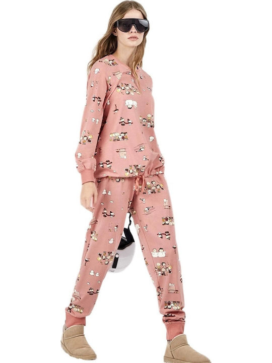 Gisela Χειμερινό Γυναικείο Σετ Πιτζάμας Multicolor Gisela Χειμερινό Γυναικείο Σετ Πιτζάμας Multicolor