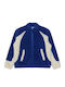 Blaue Jacke