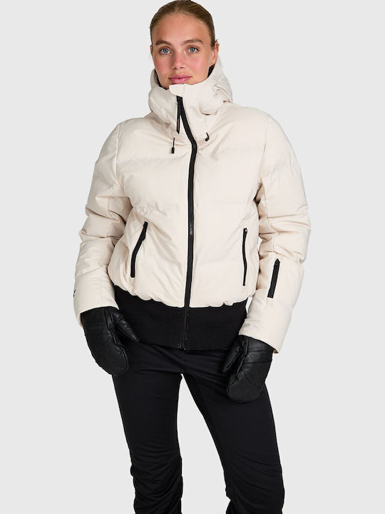 Brunotti Firecrown 2522200189-1013 Women's Beige Ski & Snowboard Jacket Brunotti Firecrown 2522200189-1013 Women's Beige Ski & Snowboard Jacket