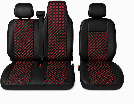 Комплект Автомобилни Калъфи Renault Master Черни