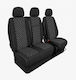 Autositzbezug-Set Mercedes-Benz Sprinter Schwarz
