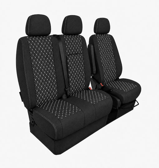 Autositzbezug-Set Mercedes-Benz Sprinter Schwarz