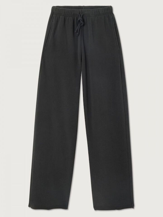 Women's Fabric Trousers in a Relaxed Fit Black