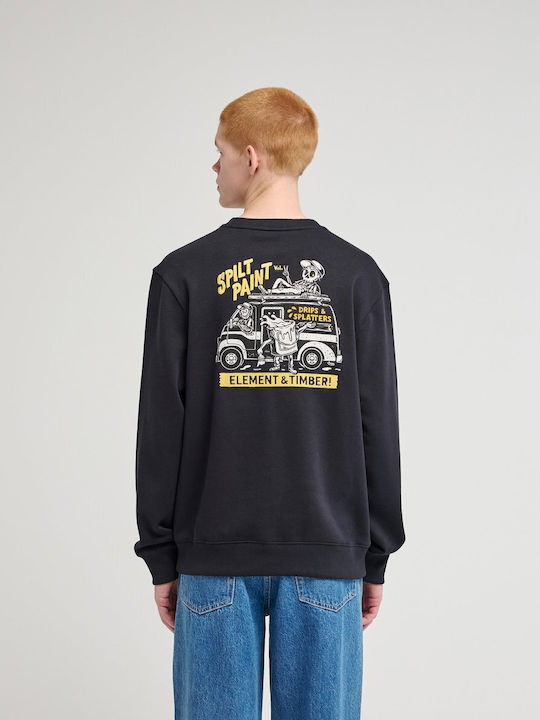 Element Timber Van Sweatshirt Schwarz