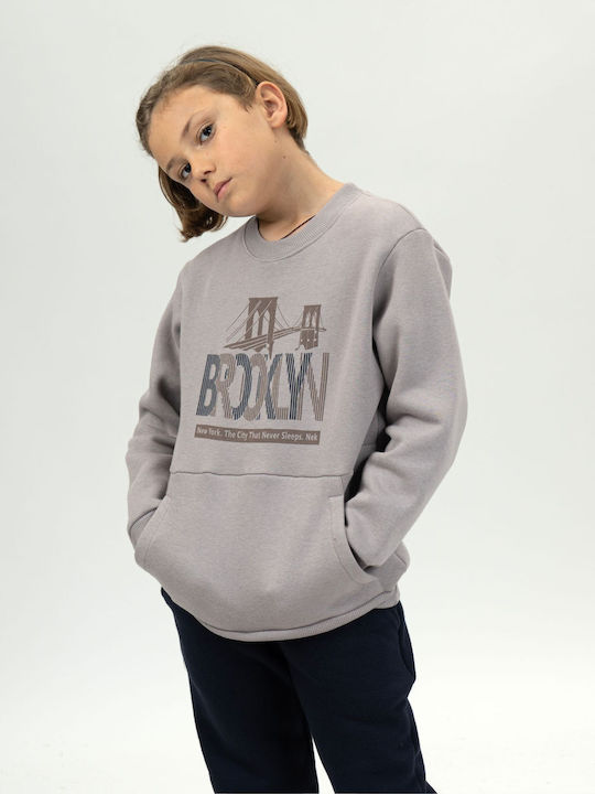 Nek Kids Wear Kinder Jogginganzug-Set Grau