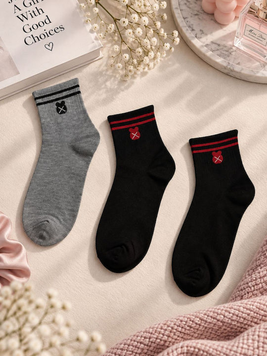 Yookie Дамски Чорапи Многоцветни 3Pack