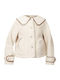 Damen-Winterjacke Ecru