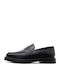 Loafers Bărbătești din Piele de Culoare Neagră